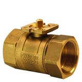 VAI61.40-25 - 2-port ball valve, internal thread, PN40, DN40, kvs 25