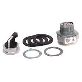 Allen-Bradley, 800T-J17, 30.5mm Type 4/13 3 Pos. Sel. Switch-Non-Illum., White, Knob Lever Maint.