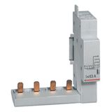 Comb connection module for DX³, DX³-ID and DX³-IS - with automatic terminal - 4P up to 63A - 1 module