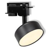 TRACK 1-PH SPOT CLEAR GX53 BK OSRAM