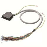PLC-wire, Digital signals, 32-pole, Cable LiYCY, 1 m, 0.34 mm²