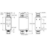 Flow Rate Monitoring Inline Sensor with Integrated Processor   FTCI-15D15A4P-2UP8X-H1141