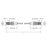 Industrial Ethernet Cable Extension Cable   RSSD-RSSD-4422-15M
