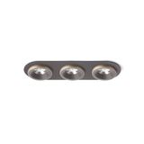 SHARM R III recessed brown/pearl gold 230V LED 3x10W 24° 3000K