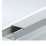 PVC CABLE CONDUIT WITH COVER 2M 60X130 RAL9010