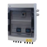 Single phase DC/AC stringbox, IN 2_strings / 2_OUT 1000V