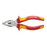 HOEGERT Insulated combination pliers 160 mm, VDE, 1000 V