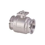 Ball valve 2-way SS PN16 DN100 kvs 250