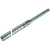 Tubular air-term. rod D 16mm L 4000mm AlMgSi F22 tapered to 10mm