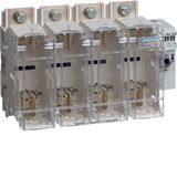 Fuse comb. switch 4P - 400 A / T2