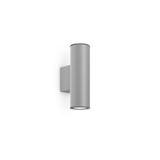 Cyl, 8 W, 280 lm, 830, silver, on/off Wall luminaires, L 100 B 154 H 3
