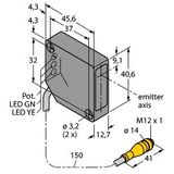 Photoelectric Sensor Convergent Mode Laser Sensor   PD45VP6C100Q