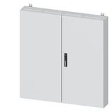 ALPHA 160, wall-mounted cabinet, Surface mounting, with distribution board panel, IP44, Protection class 2, H: