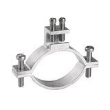 Grounding clamp 10.5 - 2'' (47.9-59.6 mm) 4 - 50 mm² wire rope - wire ø 8 mm