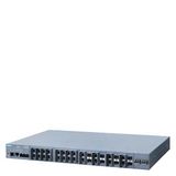 SCALANCE XR526-8C managed, Layer 3 switch, 24xRJ45, 8xSFP combo, 2xSFP+, 24 V DC