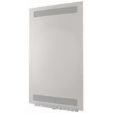 XTSZFFPV31-W1100 Front plate (section high), ventilated, W=1100mm, IP31, grey