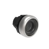 Flush-extended push-push actuator with no cap