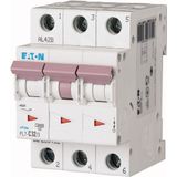 PL7-B32/3 Miniature circuit breaker (MCB), 32 A, 3p, characteristic: B