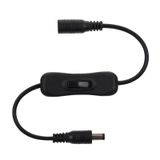 Switch with power connectors, black color
