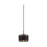PANTILO ROPE 19, pendant light, 250cm, E27, 15W, silver