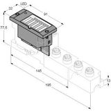 BL67 electronic module 16 Digital Inputs, PNP   BL67-16DI-P