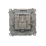 Touch panel 3 modules, Modul 1: 1 touch field, Module 2: 1 touch field, Module 3: 2 horizontal touch fields, Fixing: horizontal, White pearl