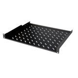 19" Shelf Fix, 1U, up to 30kg Load, D=400mm, Low Profile