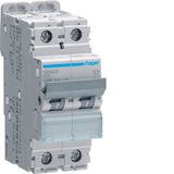 MCB 2P 10kA/15kA B-20A 2M