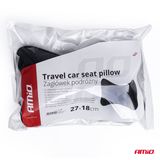 Travel Car seat pillow black CSH-07 AMIO-03130