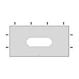 WSA Adapter gland plate for type I
