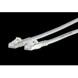Patch cord Cat.6A AWG 26 7.5 m white