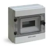 IP65 WALL MOUNTED ENCLOSURE 8 DIN M