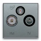 DIR. TV/SAT TRIPLEX SOCKET ALLUM.2M