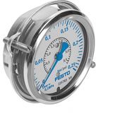 FMA-63-0,25-C Flanged pressure gauge
