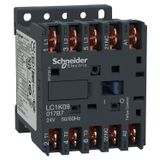 CONT  9A 1O 24V AC FASTON