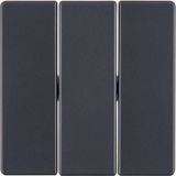 Rocker 3gang, Q.1/Q.3, ant. velvety, lacq.