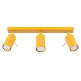 Ceiling lamp RING 3L yellow
