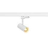 NOBLO® SPOT, 3~ spot, round, 4000K, 6W, trailing-edge phase, 32°, white