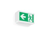 RECHTECK, 3 W, white, on/off Wall luminaires, L 250 B 90 H 140, CBS, e