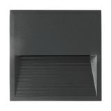 "ZIMBA" SENSOR RECESSED INSTALLATION 201X201 ANTHRACITE