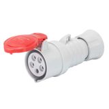 Industrial Socket Connector 32A 400V 3P+N+E IP44 6H