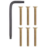 Kit 6 screws + key Patavium