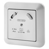 RCD SAFETY UNIT - 16A 10mA IP41 - WHITE COLOUR