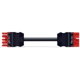 pre-assembled interconnecting cable;Eca;Socket/plug;red