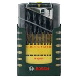 19-piece HSS-R metal drill bit set