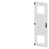 SIVACON, door, left, with cutout for filter fan, with ventilation openings