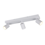 Soka spotlight 3-pc GU10 matt white