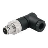 Field attachable connector, M8