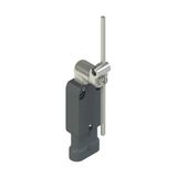 Modular prewired switch with metal revolving lever with adjustable square stainless steel  rod 3x3x125