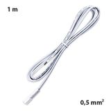 Connection cable with FP connector (socket), 1m 0.5mm2, white, free end 5mm